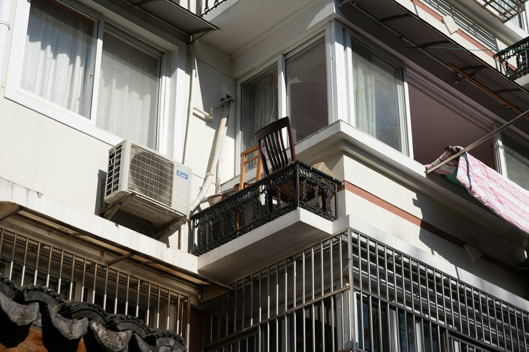 Outdoor residential air-conditioning equipment used in an HVAC replacement cost guide
